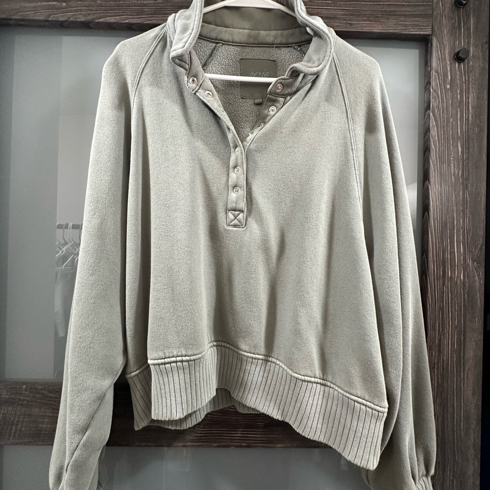 Olive Green Pull Over